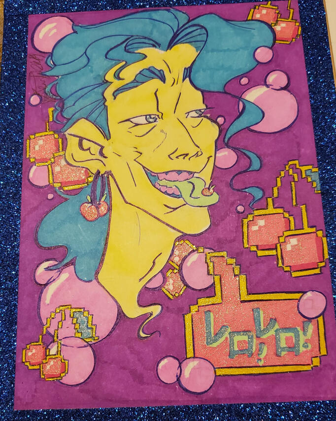 Pixelpop + Acidpop Kakyoin