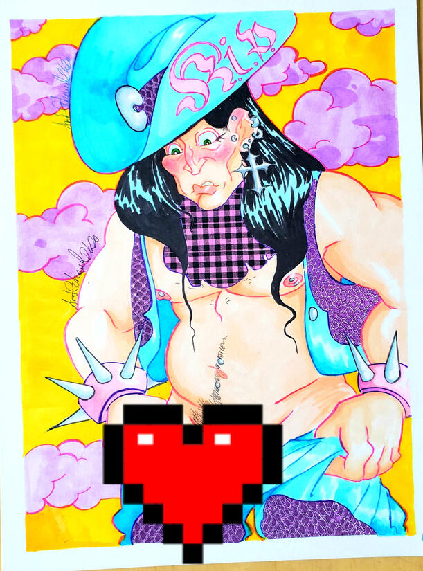 Pastel Goth Cowboy Nathan E.