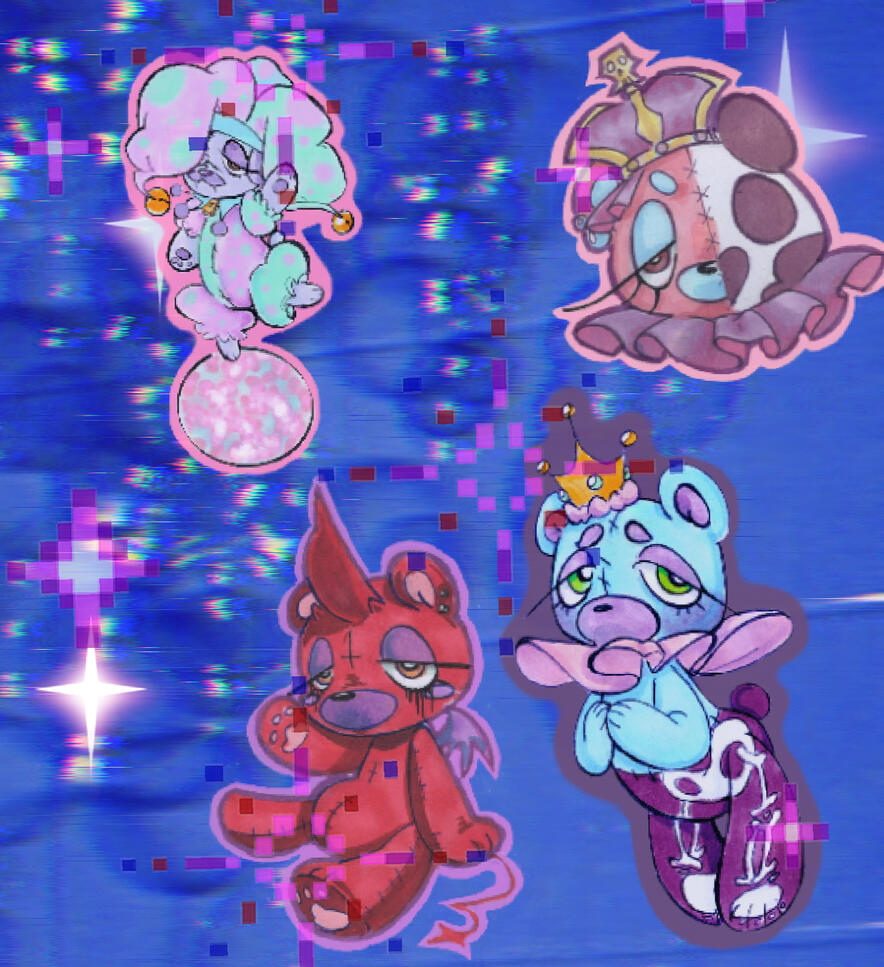 Deaddybear Sticker pack