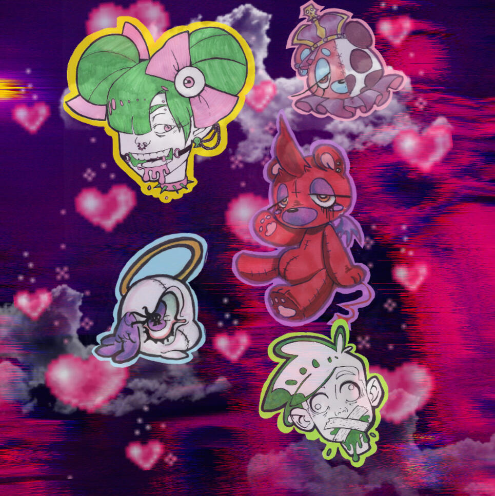 PHNTM PALS STICKER PACK